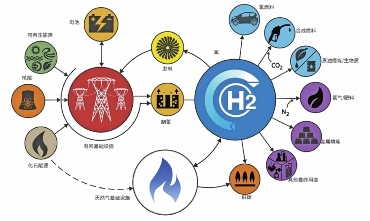 氢能应用拓展助力能源转型迈向多元化未来